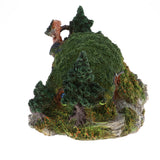 Max Mountain Aquarium Ornaments Reptile Hide Cave for Fish Tank Landscape Decor