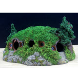 Max Mountain Aquarium Ornaments Reptile Hide Cave for Fish Tank Landscape Decor