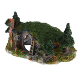 Max Mountain Aquarium Ornaments Reptile Hide Cave for Fish Tank Landscape Decor
