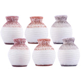 Max 6Pcs Creative Miniature Vase Model Dollhouse Accessories