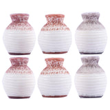 Max 6Pcs Creative Miniature Vase Model Dollhouse Accessories