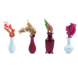 Max 4Pcs Creative Miniature Vase Model Dollhouse Accessories