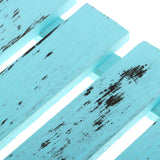Max Wood Board Fence Photography Background Backdrop DIY Craft Accs Light Blue S