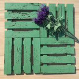 Max Wood Board Fence Photography Background Backdrop DIY Craft Accs Light Blue S