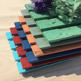 Max Wood Board Fence Photography Background Backdrop DIY Craft Accs Light Blue S