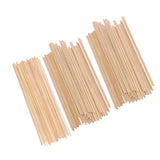 Max 50 Pieces Bamboo Stick for Children DIY Model Building and Homemade Style1