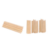 Max 50 Pieces Bamboo Stick for Children DIY Model Building and Homemade Style1