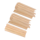 Max 50 Pieces Bamboo Stick for Children DIY Model Building and Homemade Style1