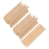 Max 50 Pieces Bamboo Stick for Children DIY Model Building and Homemade Style1
