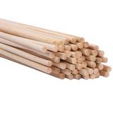 Max 50 Pieces Bamboo Stick for Children DIY Model Building and Homemade Style2