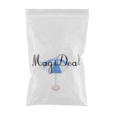 Max DIY Handcrafted Dollhouse Beach Miniature Umbrella Sunshade Models Blue+M