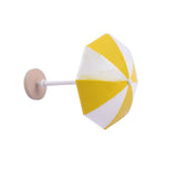 Max DIY Handcrafted Dollhouse Beach Miniature Umbrella Sunshade Models Yellow+S