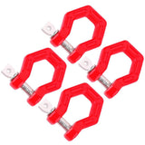 Max 4 Pieces RC 1/10 Metal Front Rear Bumper Rescue Trailer Hook for Traxxas