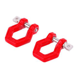 Max 4 Pieces RC 1/10 Metal Front Rear Bumper Rescue Trailer Hook for Traxxas