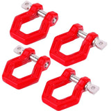 Max 4 Pieces RC 1/10 Metal Front Rear Bumper Rescue Trailer Hook for Traxxas