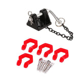 Max RC Climbing Truck 1/10 Accessories Tow Hooks Trailer Chain for Axial SCX10