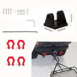 Max RC Climbing Truck 1/10 Accessories Tow Hooks Trailer Chain for Axial SCX10