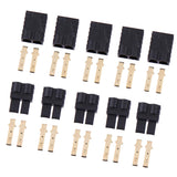 Maxbell 5 Pairs Plugs Lipo/NiMh Battery RC Connector Adapter for Traxxas RC Car