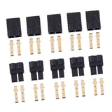 Maxbell 5 Pairs Plugs Lipo/NiMh Battery RC Connector Adapter for Traxxas RC Car