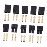 Maxbell 5 Pairs Plugs Lipo/NiMh Battery RC Connector Adapter for Traxxas RC Car
