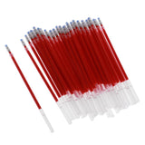 Max 50pc Cartoon Neutral Pen Core Creative Office Neutral Core Replacement Red
