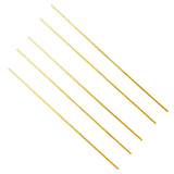Max 5pcs Brass Tubes Brass Rods Round Copper Bar Metal Stick DIY 300mm A