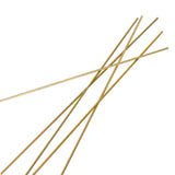 Max 5pcs Brass Tubes Brass Rods Round Copper Bar Metal Stick DIY 300mm C