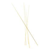 Max 5pcs Brass Rods Solid Rod Brass Stick Round Copper Bar DIY 300mm