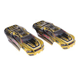 Max 1:12 RC Racing Car Vehicles Model Body Shell Frame for Xinlehong 9116 Yellow