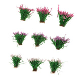 Maxbell DIY handmade model material sand table building shrub flowers  pink