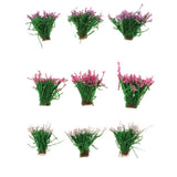 Maxbell DIY handmade model material sand table building shrub flowers  pink