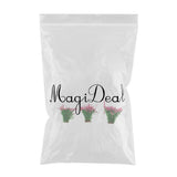 Maxbell DIY handmade model material sand table building shrub flowers  red