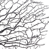 Max Artificial Coral Branch Decorative Tree Dried Plants Branches Decor Black