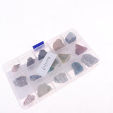 Max Maxb 15pcs/set Natural Ores Crystal Original Stone Mixed Mineral Specimens   D