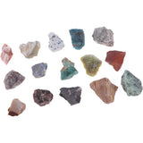 Max Maxb 15pcs/set Natural Ores Crystal Original Stone Mixed Mineral Specimens   D