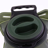 Max 2L Hydration Bladder Water Reservoir Survival Pouch Backpack  Army Green