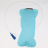 Max 2L Hydration Bladder Water Reservoir Survival Pouch Backpack  Light Blue