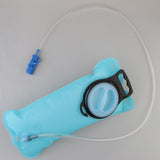 Max 2L Hydration Bladder Water Reservoir Survival Pouch Backpack  Light Blue