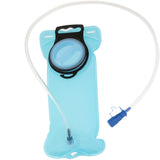 Max 2L Hydration Bladder Water Reservoir Survival Pouch Backpack  Light Blue