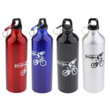 Max 700ML Outdoor Cycling Water Bottle Aluminum Alloy Bicycle Kettle Red