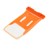 Max Universal Waterproof Phone Pouch Underwater Protective Dry Bag Case Orange