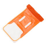 Max Universal Waterproof Phone Pouch Underwater Protective Dry Bag Case Orange