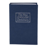 Max Dictionary Creative Imitation Book Safe Box Mini Piggy Bank Blue