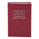 Max Dictionary Creative Imitation Book Safe Box Mini Piggy Bank Red