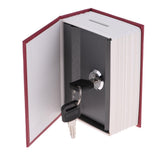 Max Dictionary Creative Imitation Book Safe Box Mini Piggy Bank Red