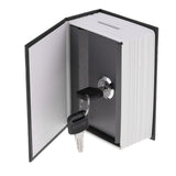 Max Dictionary Creative Imitation Book Safe Box Mini Piggy Bank Black