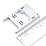 Max 1 Set Metal Servo Warehouse with Screws for RC WPL Military Truck Sliver