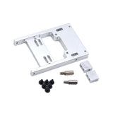 Max 1 Set Metal Servo Warehouse with Screws for RC WPL Military Truck Sliver