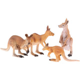 Max Wildlife Animals Action Model Toy Kangaroo Figure Home Table Ornaments Decor