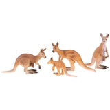 Max Wildlife Animals Action Model Toy Kangaroo Figure Home Table Ornaments Decor